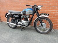 Triumph 6T Thunderbird 650cc 1961 Matching Nos. Bonneville spec twin carbs 