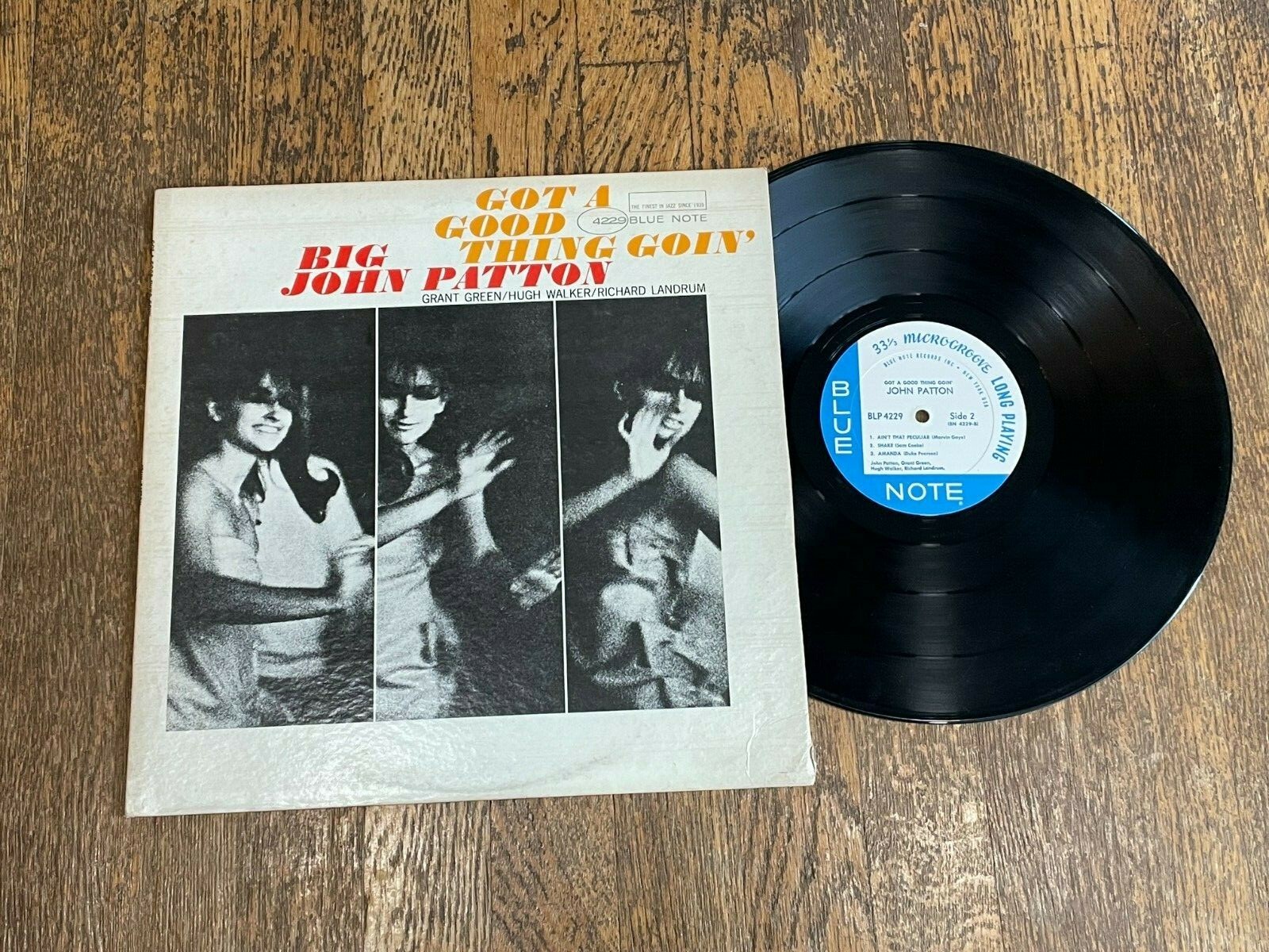 Big John Patton LP - Got a Good Thing Goin - Blue Note BLP