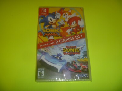 Sonic Mania Team Racing Double Pack (2019) Nintendo Switch Game Brand New Sealed