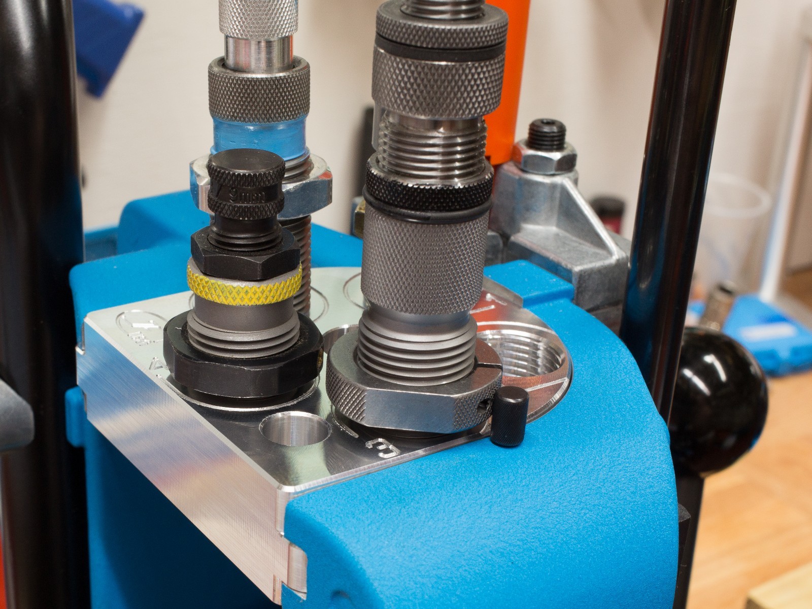 Dillon Precision XL650  750 Style toolhead  Aluminum CNC tool head By Jofer USA