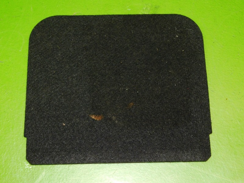 04-11 RX8 OEM rear back center console carpet mat cover insert