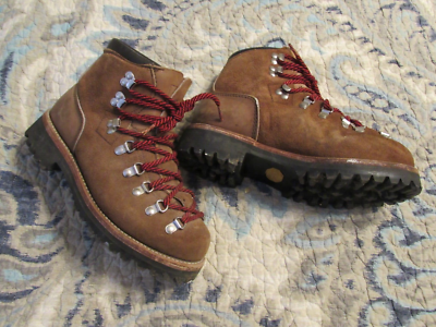 Vintage Dexter sz 7M Sitka Roughout Hiking Mountaineering Boots Made in USA