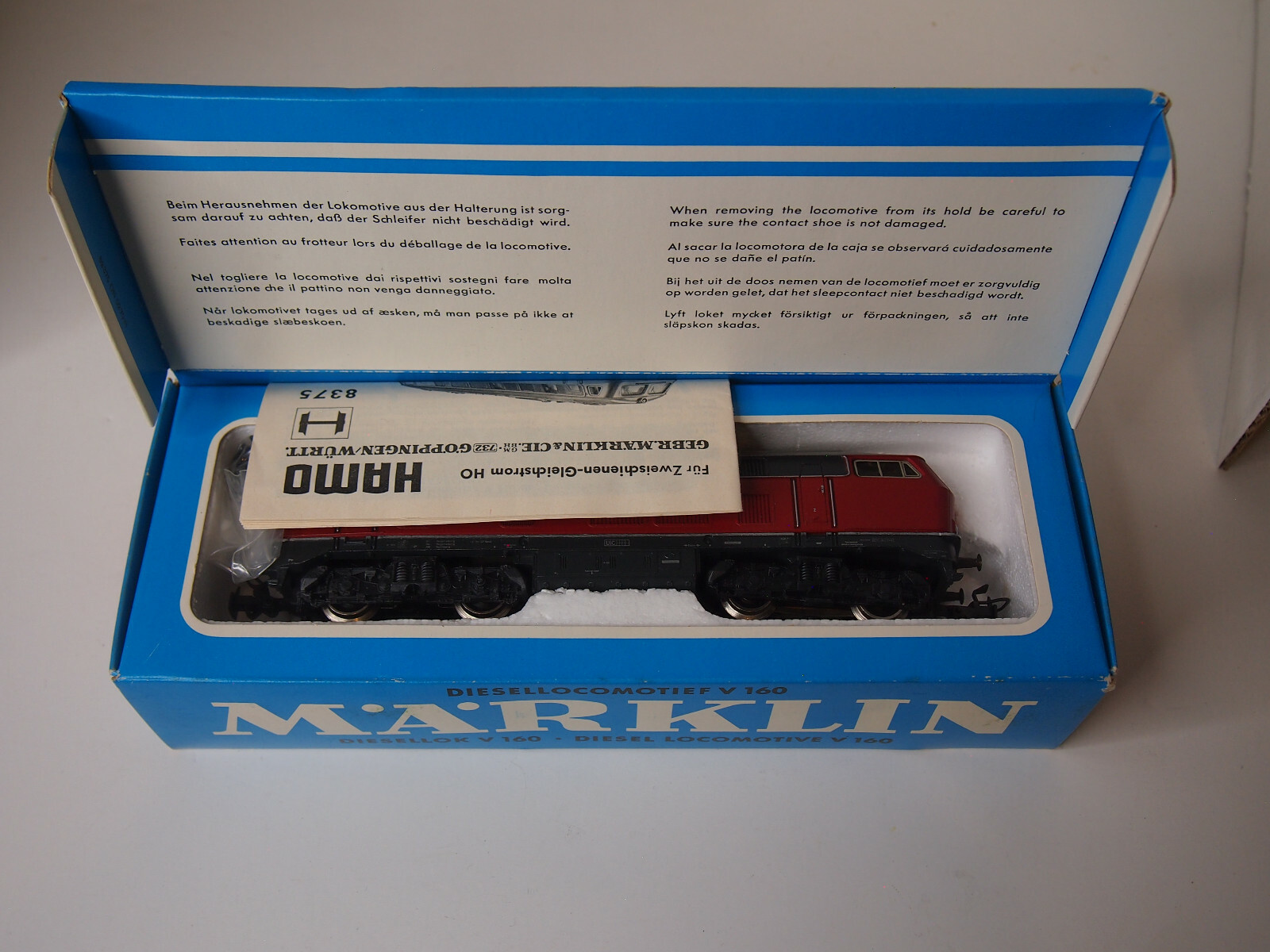 Märklin H0 8375 Hamo - Diesel Locomotive Br 216 025-7