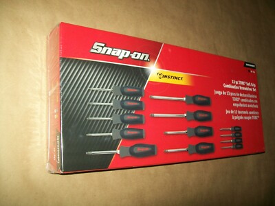 New Snap-on  13pc T8 thru T45 Instinct Torx Screwdriver Set SGDTX9040BDT