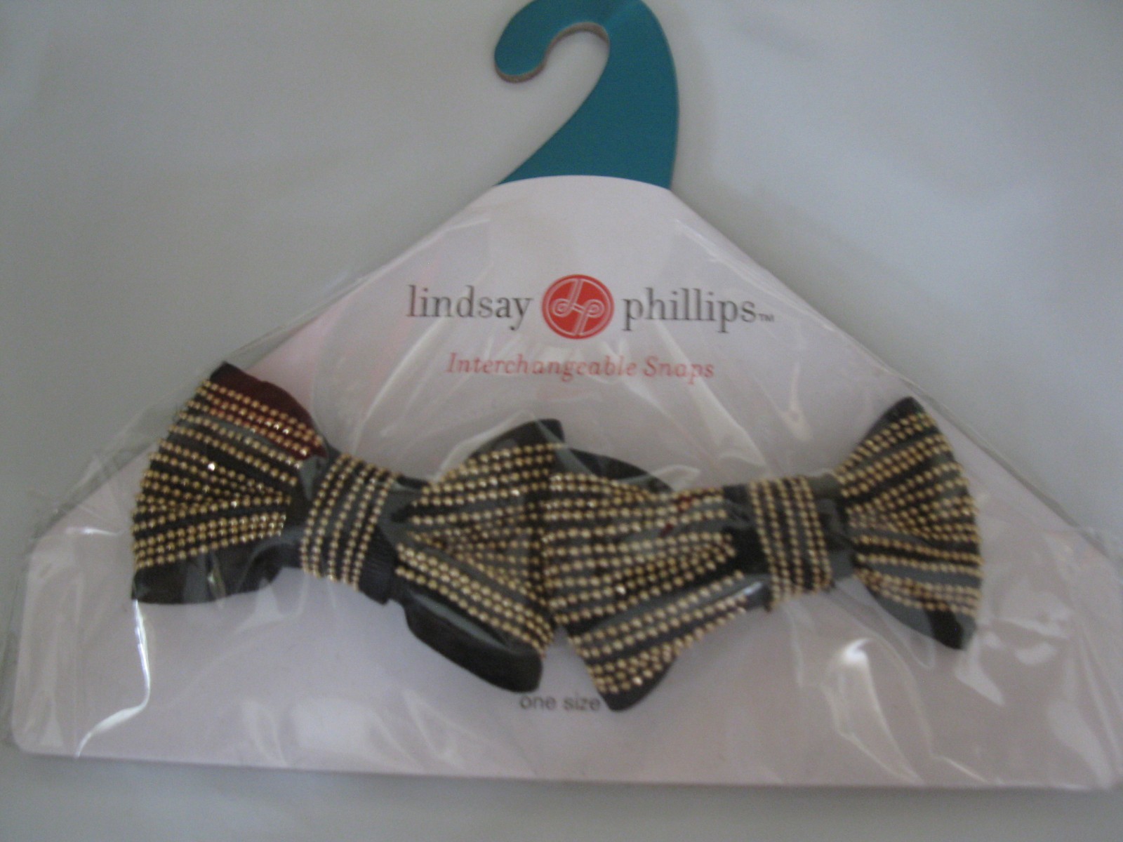 Lindsay Phillips Pair of Beaux Shoe Snaps Last One & Rare!  NIP
