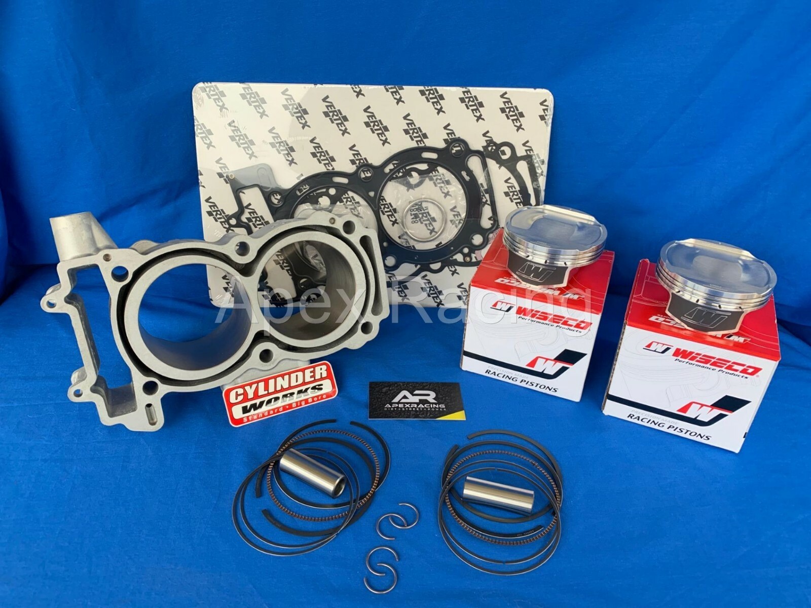 Polaris 20112014 RZR 900 /X /XP Top End Rebuild Kit Cylinder Pistons Gaskets eBay