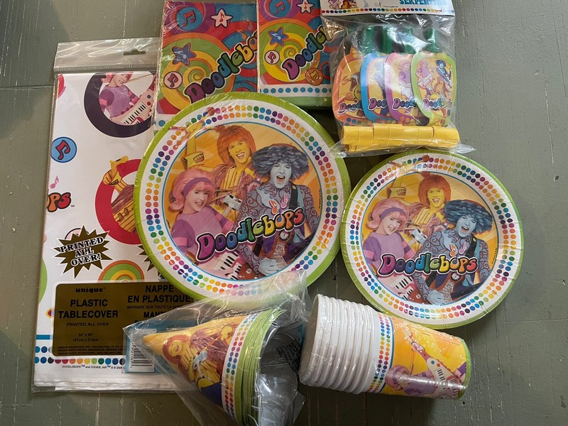 Doodlebops Tableware And Decorations