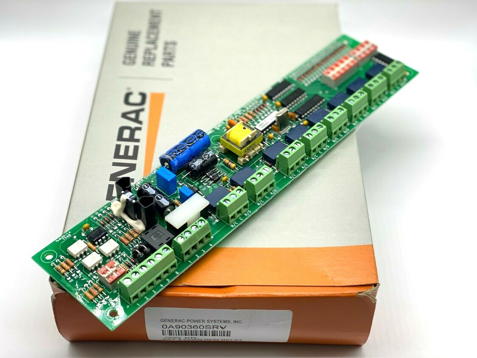 Generac 0A90360SRV 8 Channel Remote Relay Board NOS SAME DAY SHIPPING eBay