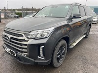 2024 KGM MUSSO SARACEN + AUTO 24 REG ENGINE ISSUE SALVAGE