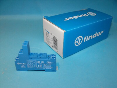 Finder 95.05.SPA Relay Socket 250V-AC 10A.2CO-DPDT.(LOT10PCS).NEW
