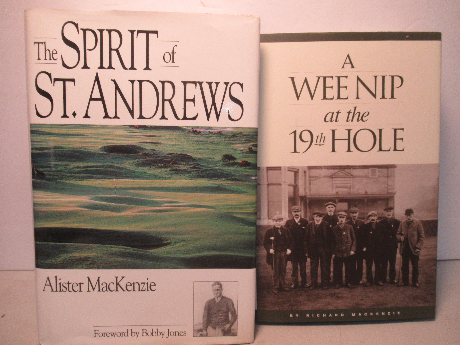 Golf Book Lot Of 4 Books Hardcover Mackenzie McCord Cullen Outdoor Sports