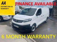 2020 Vauxhall Vivaro 3100 2.0d 120PS Edition H1 Van PANEL VAN Diesel Manual