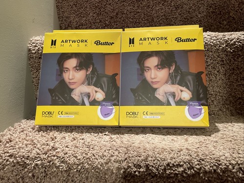 2 pack DOBU BTS MASK BUTTER Edition, RM Artwork Cool violet