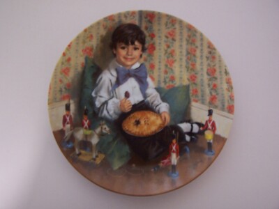 RECO LITTLE JACK HORNER 1982 Mother Goose Series Collectors Plate