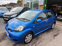 2010 Toyota AYGO 1.0 VVT-i Blue 5dr HATCHBACK Petrol Manual
