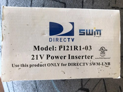 DirecTV P121R1-03 21V Power Inserter, New In Box