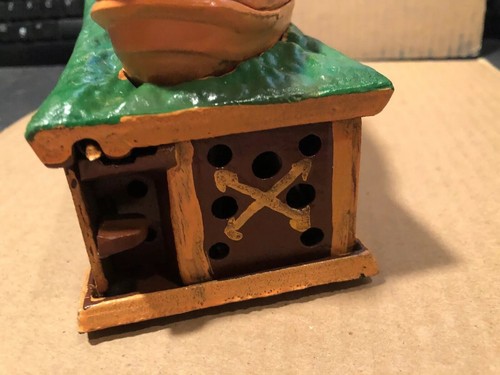 Reproduction Cast Iron Mechanical Bank:  Jonah and the Whale