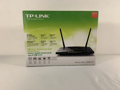 TP-Link Archer C5 1200Mbps Wireless Dual Band Gigabit Router