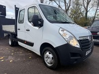 2017 Vauxhall Movano 2.3 Movano R3500 L3H1 CDTI DRW Chassis Cab Diesel Manual