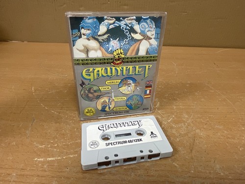 Gauntlet Sinclair ZX Spectrum 48k Video Game Cassette Dungeon Crawler