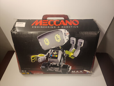 Meccano Engineering & Robotics #6037377 M.A.X. Advanced Xfactor Robot BRAND NEW