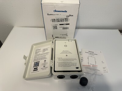 Dewenwils Smart Wi-Fi Box Timer Switch HOWT01C T50W Preowned Open Box