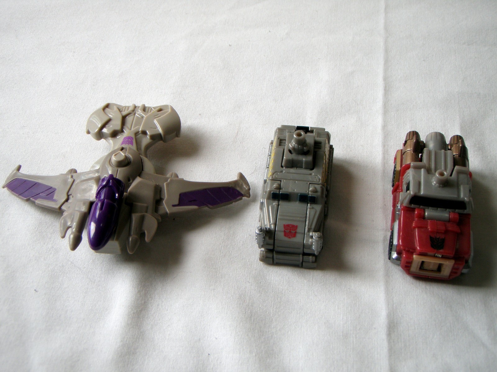 Assorted McDonald's Transformer Robot Toys