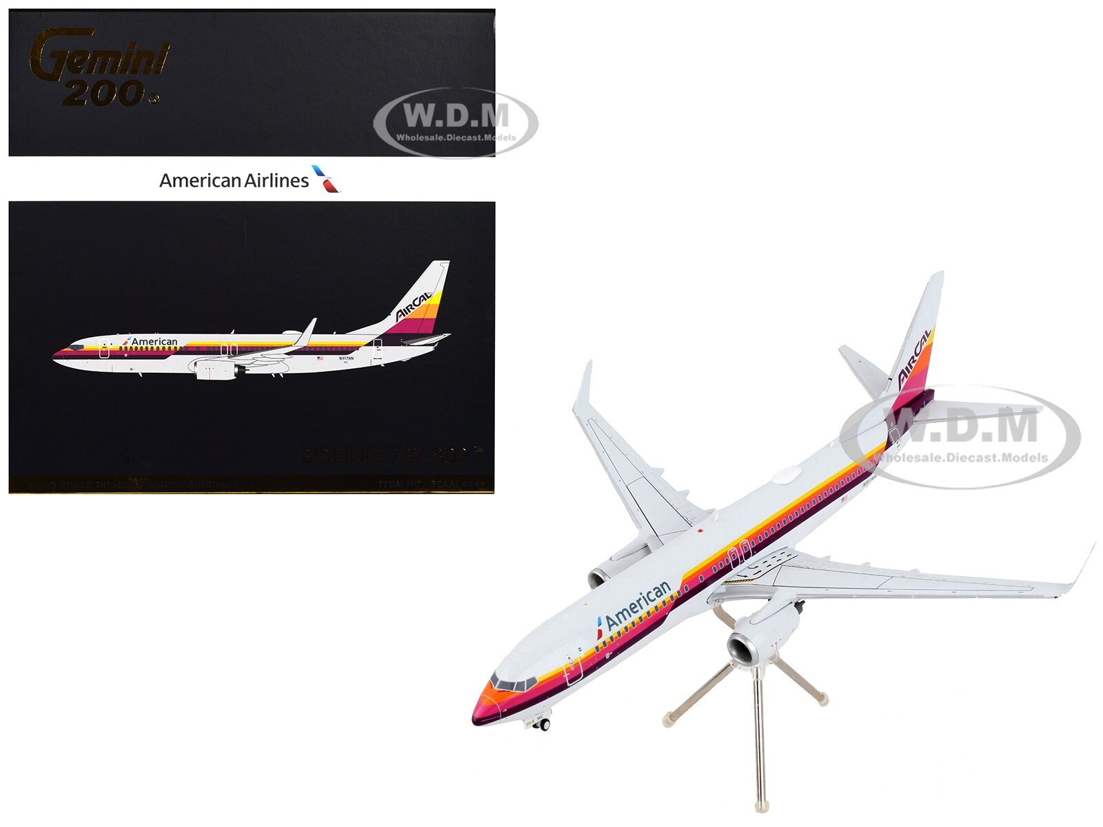 アメリカン航空　ポーイング737-800 1:200 アメリカン航空 ポーイング737-800 1:200 American Boeing 737