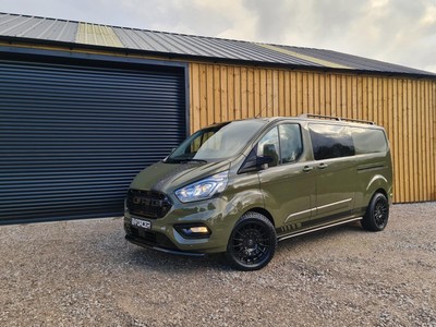 2018 (68) FORD TRANSIT CUSTOM CREW CAB *ENFORCER**NO VAT**LWB*DOUBLE CAB IN VAN*