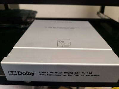 Dolby Digital Cat. # 64B Cinema Equalizer Module