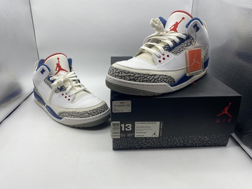 Jordan 3 Retro PS Fire Red/True Blue/White 2016 for Sale
