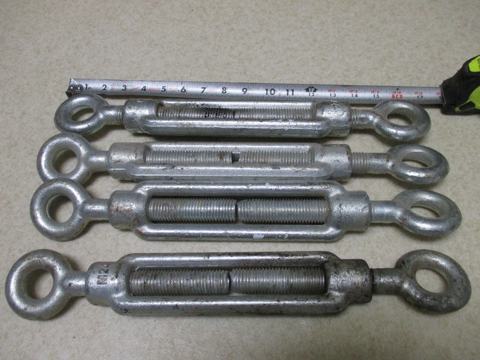 4 3/4 Turnbuckle Eye Eye Galvanized Steel