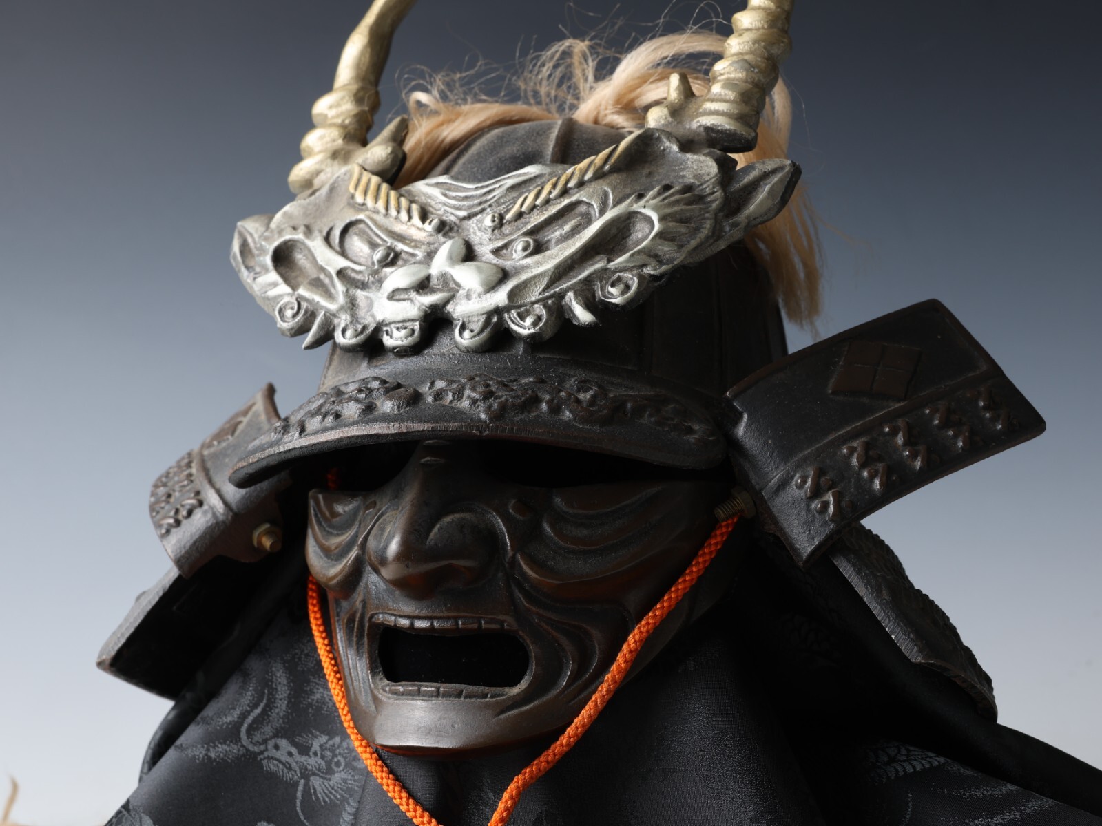 Extremely Rare Type Samurai Kabuto Helmet -Takeda Shingen