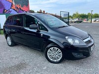 2011 Vauxhall Zafira 1.8 16V Excite Euro 5 5dr MPV Petrol Manual