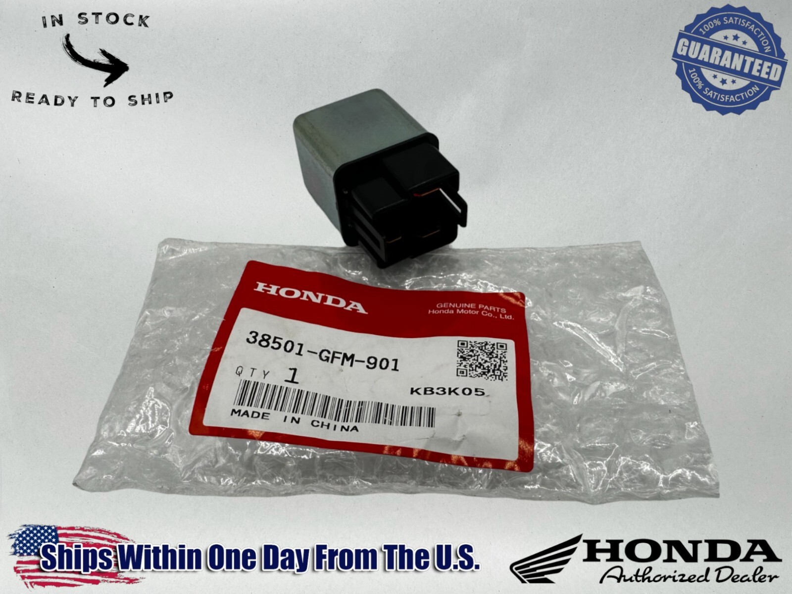 Honda Genuine OEM Authentic Starter Relay 38501-GFM-901 | eBay