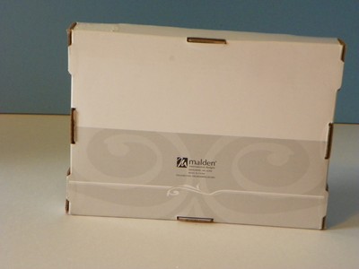 Malden 4X6 silver tone wedding picture frame unopened in original box