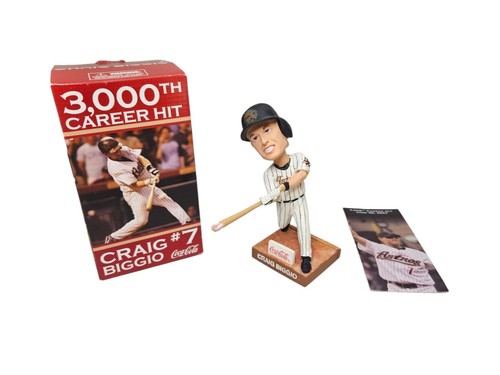 Houston Astros Craig Biggio 3,000th Career Hit Bobblehead
