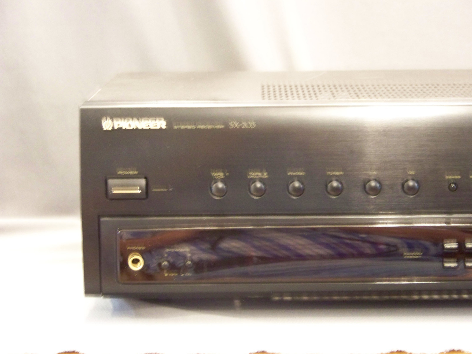 Vintage Pioneer receiver AM FM SX-203 Tested