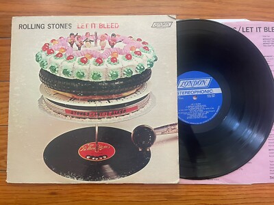 Rolling Stones lp Let It Bleed **w/ Poster**
