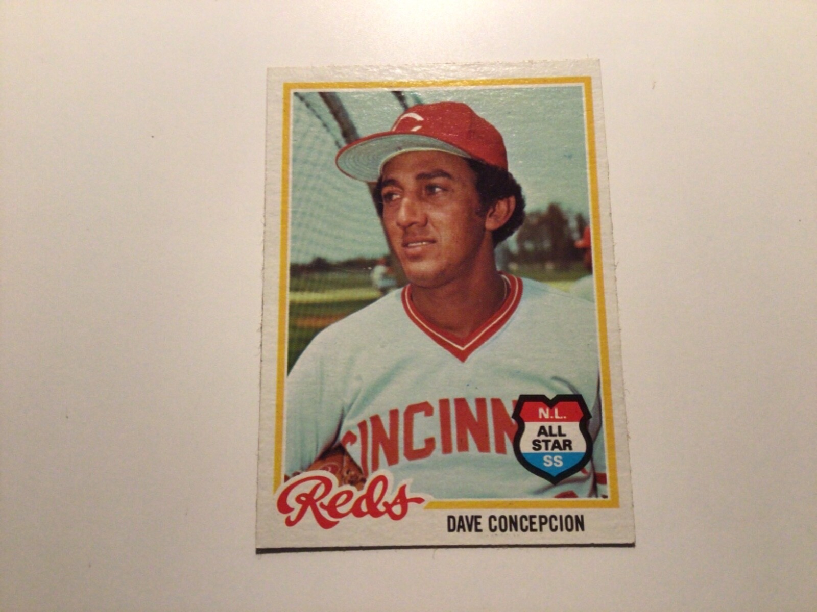 1978 Topps Baseball Card #180 Dave Concepcion - Cincinnati