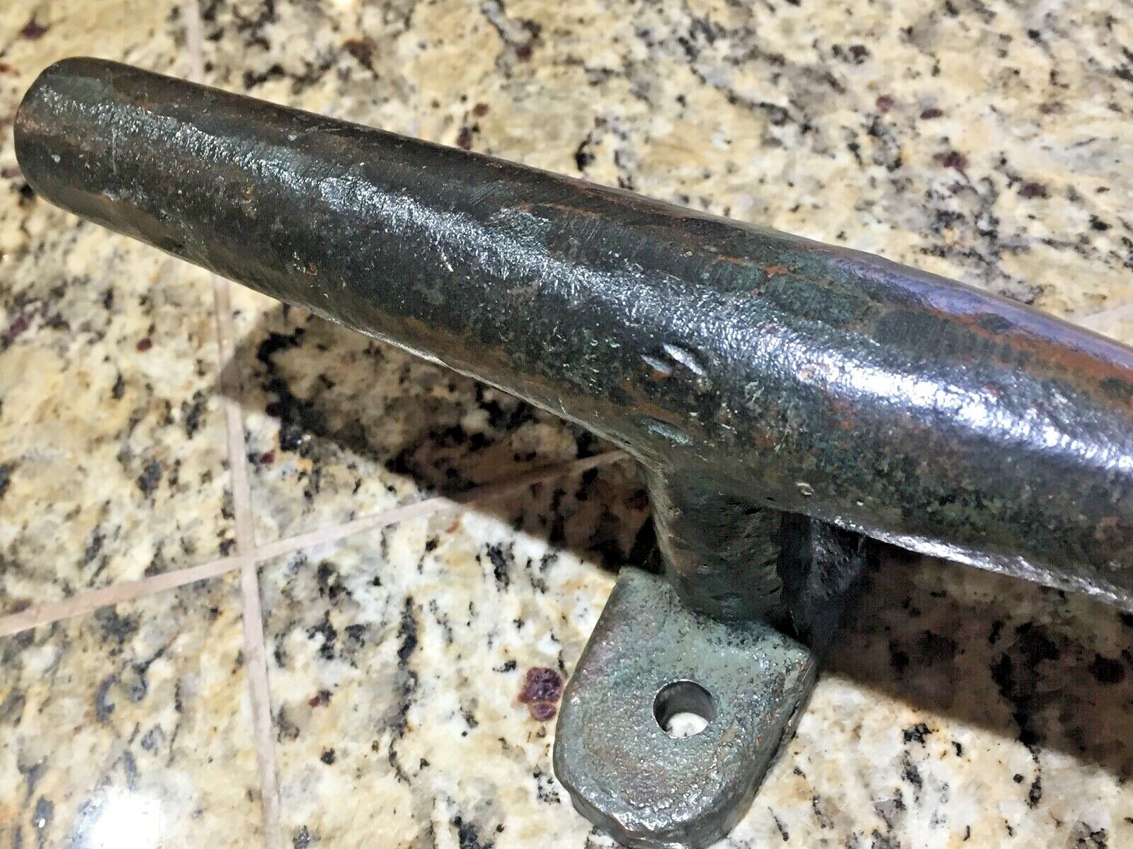 HUGE VINTAGE BRONZE HERRESHOFF BOAT CLEAT 15