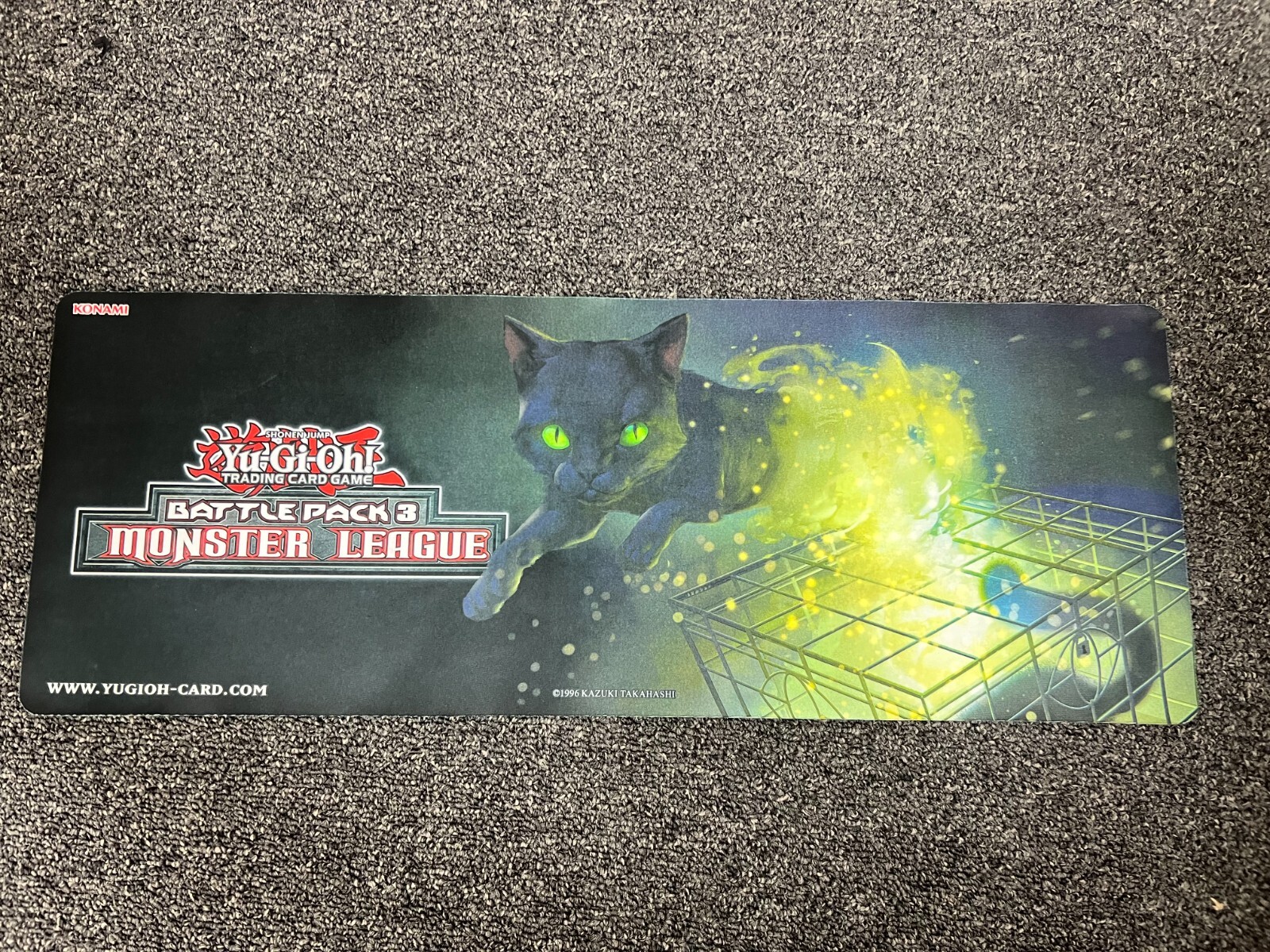 Yugioh Battle Pack 3 Monster League Quantum Cat Playmat Near