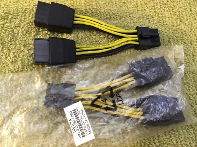 2 pcs  NVIDIA dual 8 PIN  to 8 PIN  VIDEO Power Cable FOR Tesla M60 P40 P100 GPU