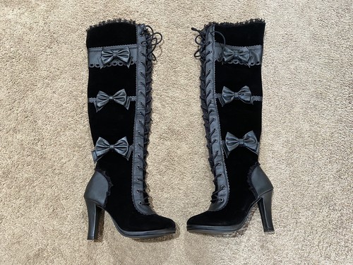 23.5~24のブーツ Gothic Lolita $_12.JPG?set_id=880000500F