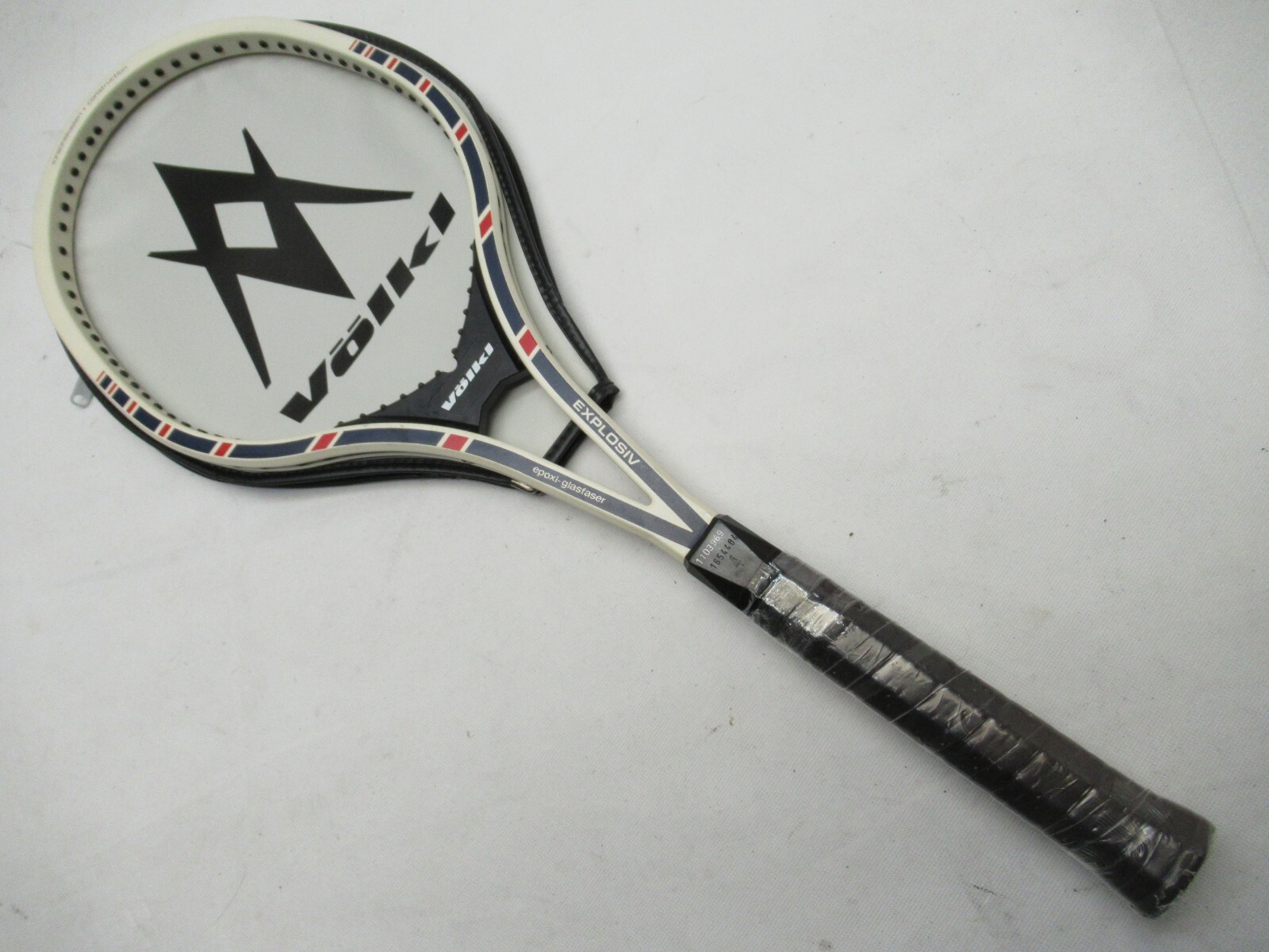NOS* VINTAGE VOLKL EXPLOSIV TENNIS RACQUET (4 1/2) W/ COVER