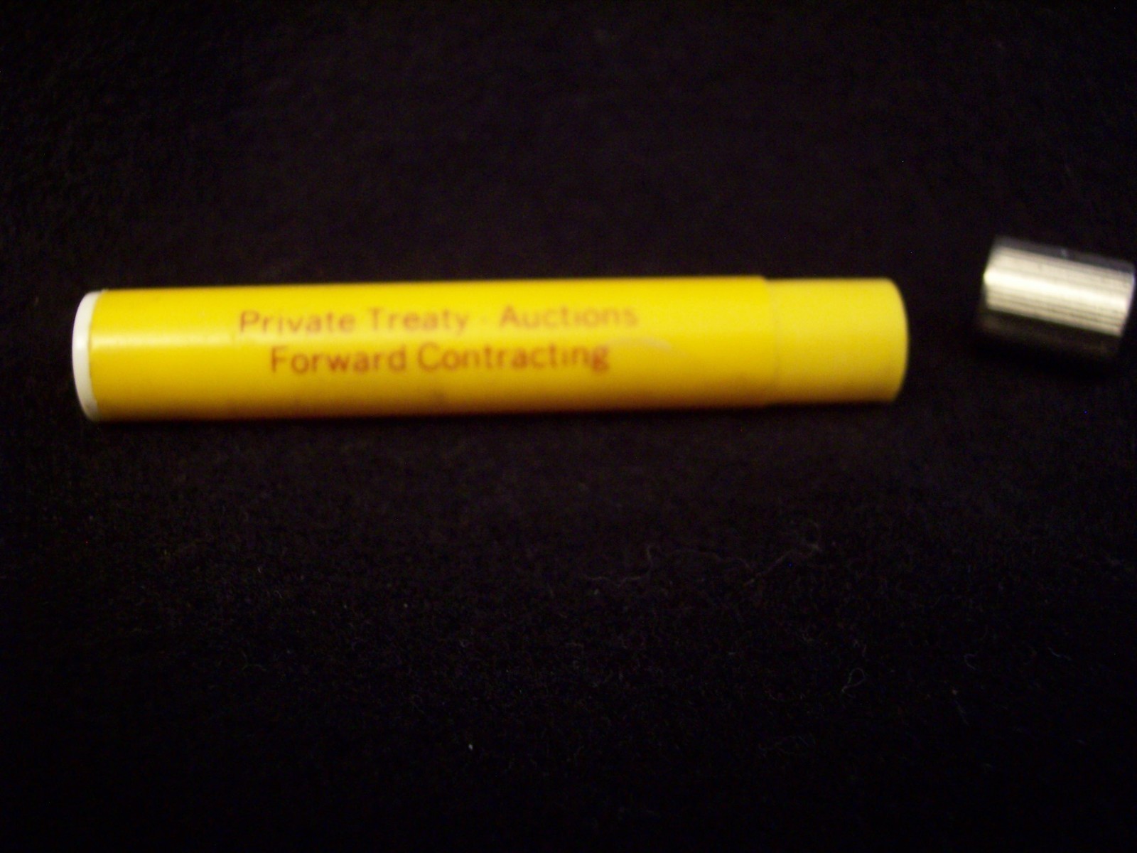 Toothpick holder from Stock Yards, Sioux City, Iowa