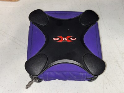 Video Game Disc CD DVD Case EXO Shock Absorbing Fellowes Holds 32 Discs - Purpos