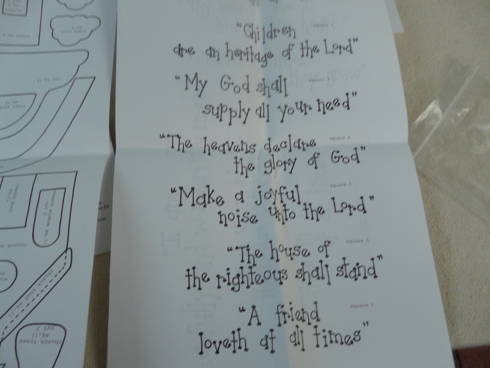 The Children's Comforter Little Brook Collection Religious Themed kids quilt