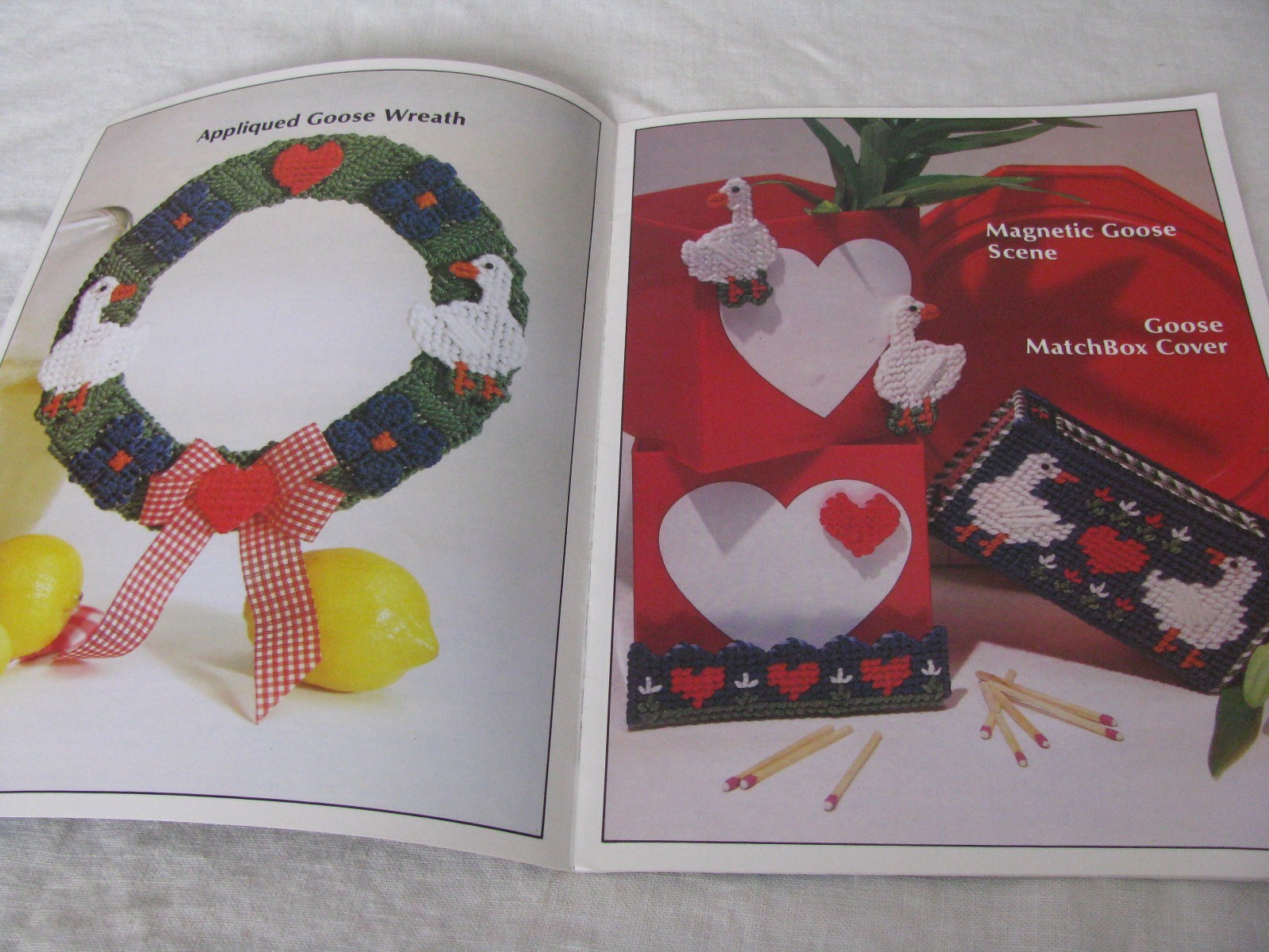 Plaid's plastic canvas collection country leaflet #8158