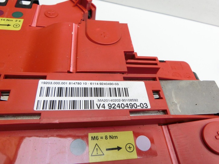 BMW 525d F10 13-17 Lim Batteriekabel Plus Sicherheitsbatterieklemme BMW 525d F10 13-17 27.02.2014 61149240490... Bild 3